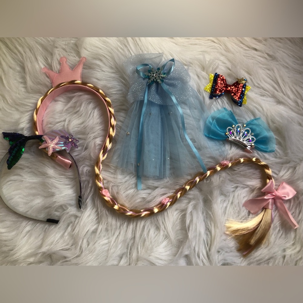 Fairytale Princess-inspired hair accessory bundle
